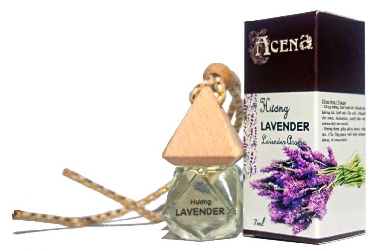 Chai lục lăng tinh dầu treo ACENA - Lavender