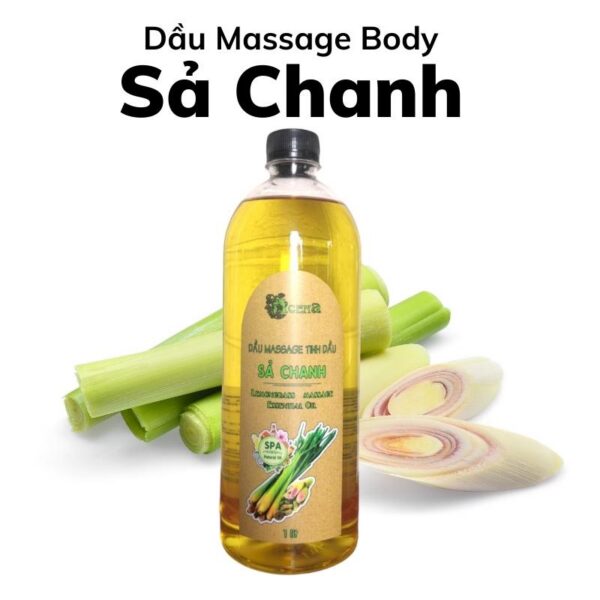 Dầu Massage Body Tinh Dầu Sả Chanh ACENA