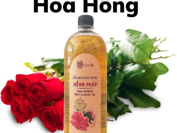 Dầu Massage Body Hương Hoa Hồng ACENA