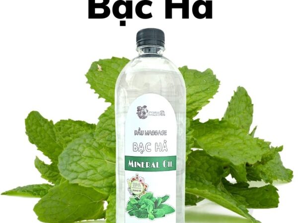 Dầu Massage Body Tinh Dầu Bạc Hà ACENA Trong Suốt