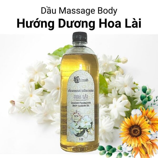 Dầu Massage Body Cao Cấp Hướng Dương Hoa Lài ACENA