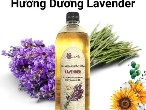 Dầu Massage Body Cao Cấp Hướng Dương Lavender ACENA