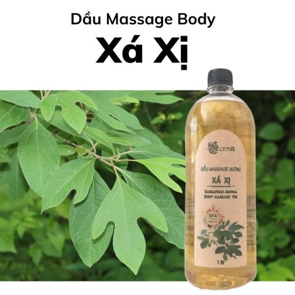 Dầu Massage Body Hương Xá Xị ACENA